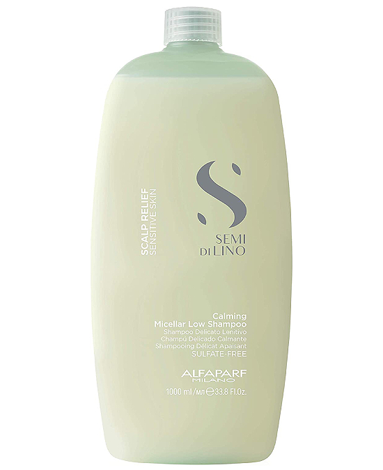 Comprar online Champú Micellar Low Shampoo Scalp Relief Calming Alfaparf Semi Di Lino 1000 ml en la tienda alpel.es - Peluquería y Maquillaje