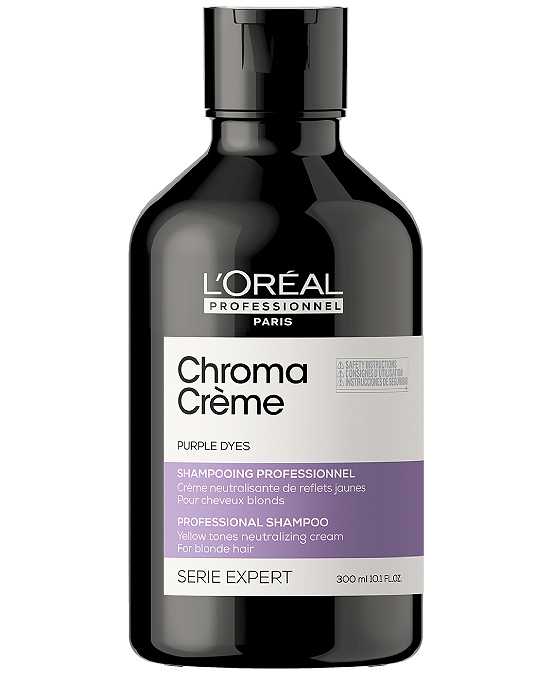Comprar online Champú Neutralizante Pigmento Lila Chroma Crème L´Oreal 300 ml en la tienda alpel.es - Peluquería y Maquillaje