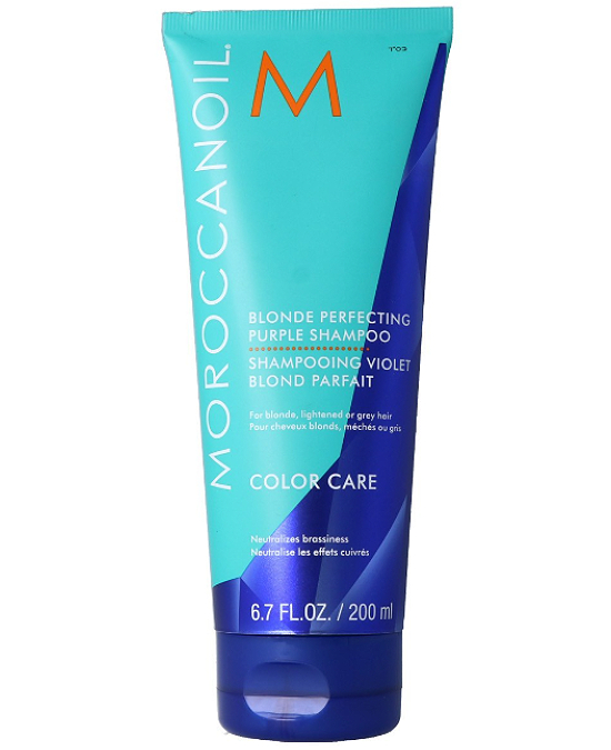 Comprar online Champú Purple Blonde Perfecting Moroccanoil Color Care 200 ml en la tienda alpel.es - Peluquería y Maquillaje