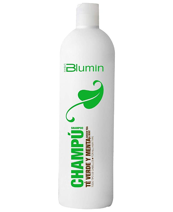 Comprar online Champú Té Verde y Menta 1000 ml Urban Blumin en la tienda alpel.es - Peluquería y Maquillaje Comprar online Champú Té Verde y Menta 1000 ml Urban Blumin en la tienda alpel.es - Peluquería y Maquillaje
