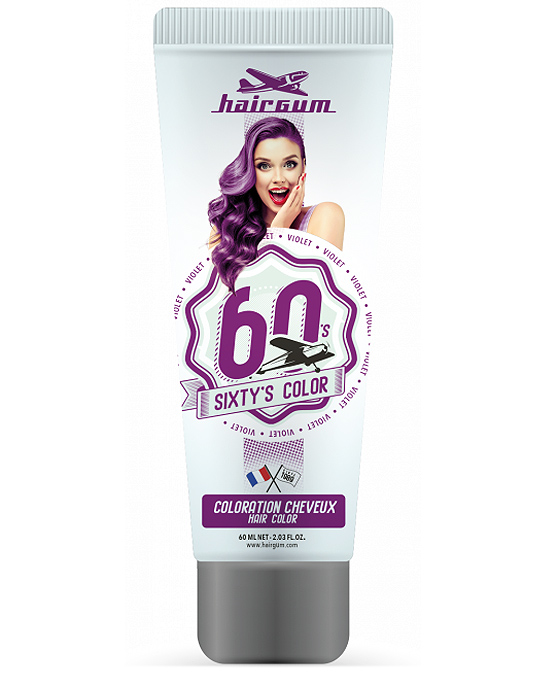 Comprar Coloracion Directa Tinte Hairgum Sixtys Violet Violeta online en la tienda Alpel