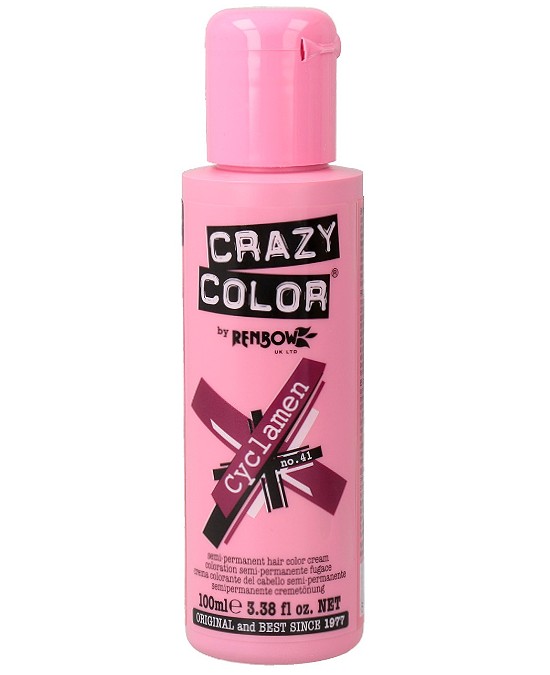 Comprar online Crazy Color 41 Cyclamen a precio barato en Alpel. Producto disponible en stock para entrega en 24 horas