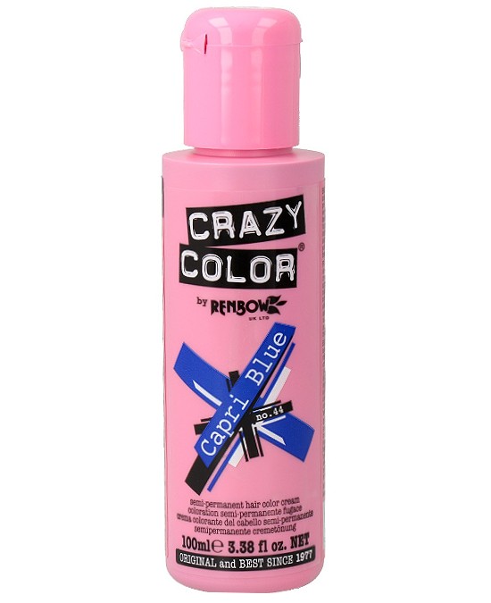 Comprar online Crazy Color 44 Capri Blue a precio barato en Alpel. Producto disponible en stock para entrega en 24 horas