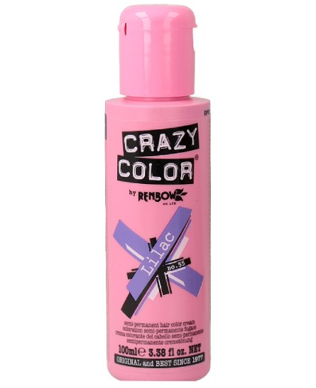 Comprar online Crazy Color 55 Lilac a precio barato en Alpel. Producto disponible en stock para entrega en 24 horas