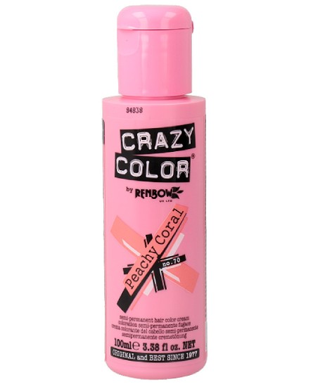 Comprar online Crazy Color 70 Peachy Coral a precio barato en Alpel. Producto disponible en stock para entrega en 24 horas