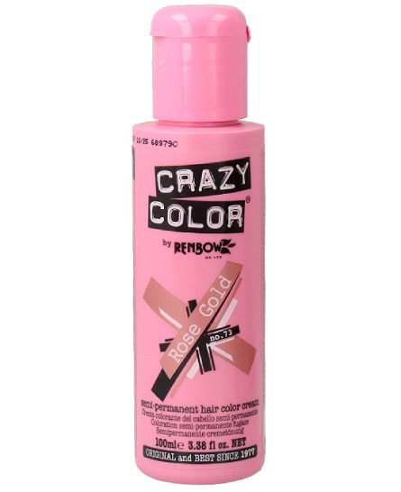 Comprar online Crazy Color 73 Rose Gold a precio barato en Alpel. Producto disponible en stock para entrega en 24 horas