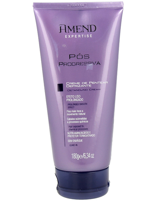 Comprar online Crema Peinado Alisadora Amend Expertise Pós Progressiva 180 gr en la tienda alpel.es - Peluquería y Maquillaje