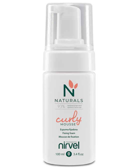 Comprar online nirvel naturals curly mousse 100 ml en la tienda alpel.es - Peluquería y Maquillaje