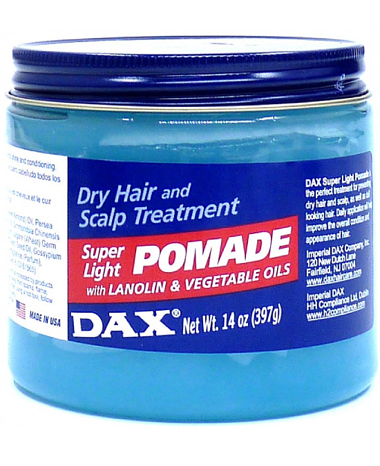 Comprar online Dax Super Light Pomade 397 gr en la tienda alpel.es - Peluquería y Maquillaje Comprar online Dax Super Light Pomade 397 gr en la tienda alpel.es - Peluquería y Maquillaje