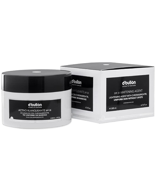 Comprar online D´Bullón Crema Facial Blanqueante Spf 20 200 ml en la tienda alpel.es - Peluquería y Maquillaje