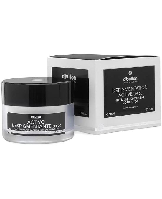 Comprar online D´Bullón Crema Despigmentante Manchas Piel Spf 20 50 ml en la tienda alpel.es - Peluquería y Maquillaje Comprar online D´Bullón Crema Despigmentante Manchas Piel Spf 20 50 ml en la tienda alpel.es - Peluquería y Maquillaje