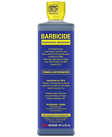 Desinfectante Líquido Barbicide 480 ml - Precio barato Envío 24 hrs Desinfectante Líquido Barbicide 480 ml - Precio barato Envío 24 hrs