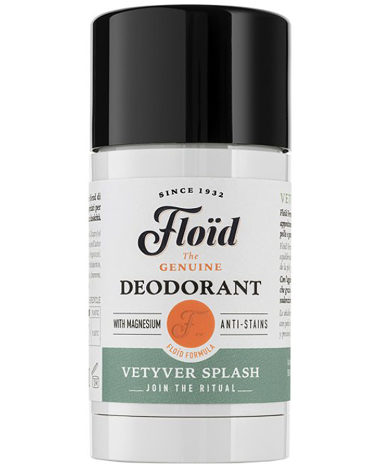 Comprar online Desodorante Hombre Floid The Genuine 75 ml Vetyver Splash en la tienda alpel.es - Peluquería y Maquillaje