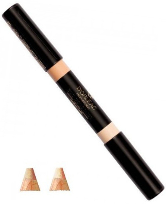 Comprar online D´Orleac Corrector Lápiz Duo 2 Beige Oscuro Claro en la tienda alpel.es - Peluquería y Maquillaje