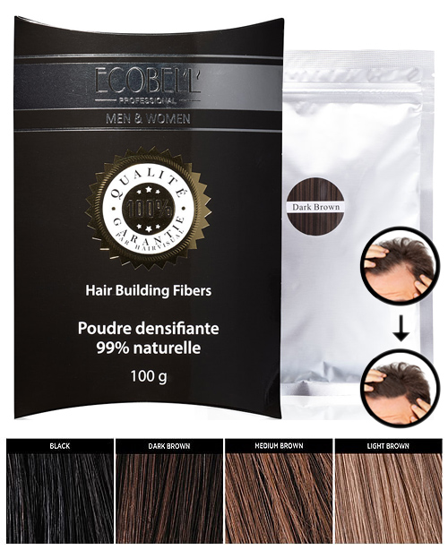Comprar Ecobell Fibras Capilares Recarga 100 gr Medium Brown Castaño Medio online en la tienda Alpel Comprar Ecobell Fibras Capilares Recarga 100 gr Medium Brown Castaño Medio online en la tienda Alpel