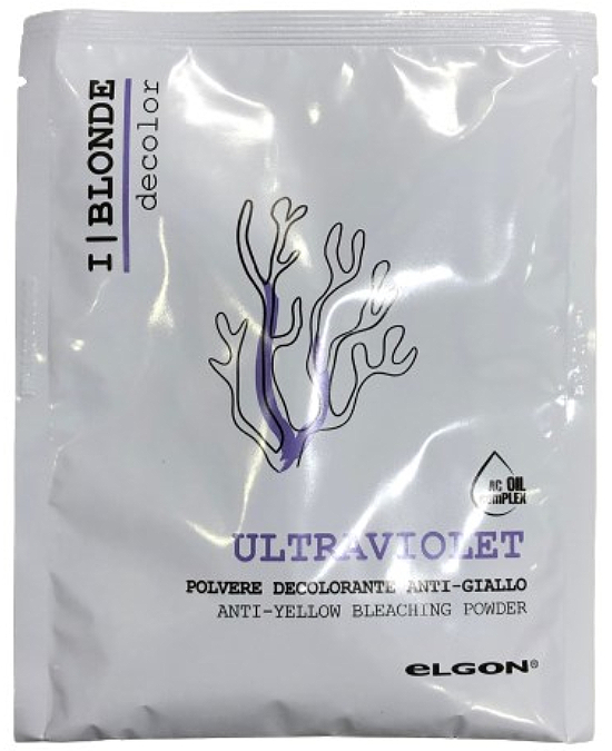 Polvo Decolorante Elgon Blueberry Bleach morado anti-amarillo 50g -  BrasilyBelleza