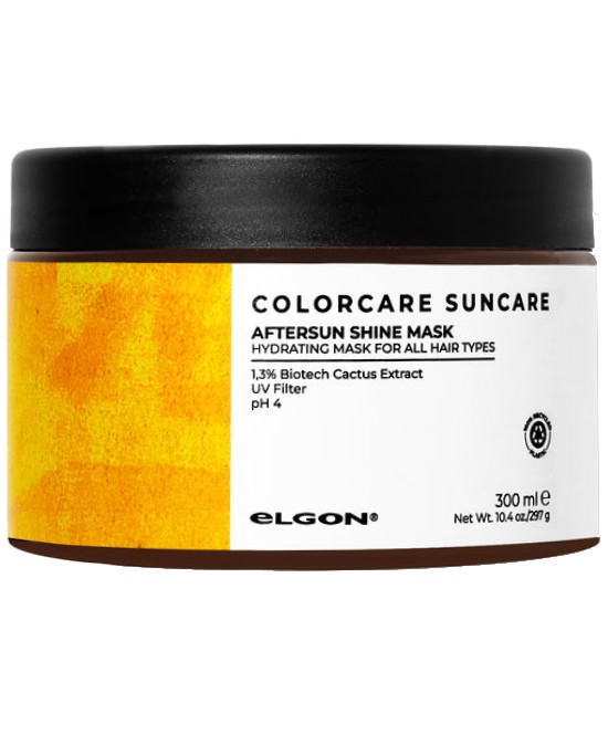 Compra online al mejor precio Elgon ColorCare Suncare Shine Mask pH 4 300 ml en la tienda de la peluquería Alpel con envío 24 horas.