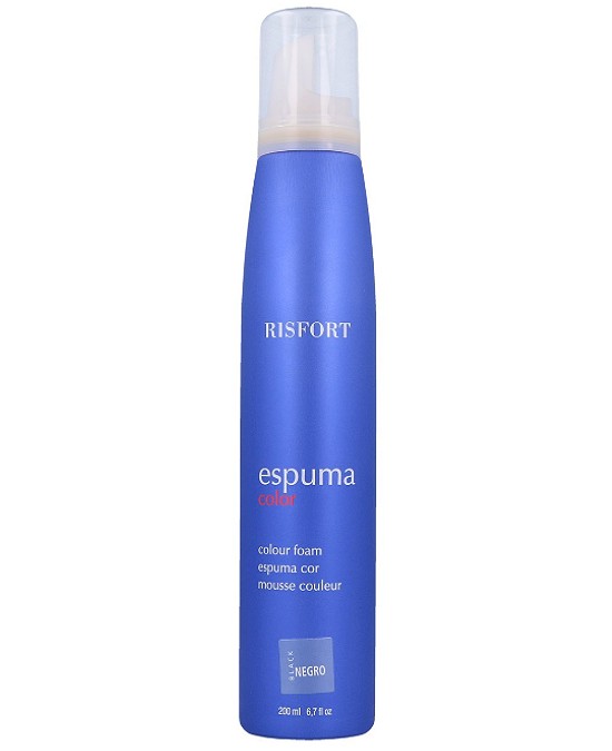 Comprar online Espuma Color Risfort 200 ml Negro a precio barato en Alpel. Producto disponible en stock para entrega en 24 horas