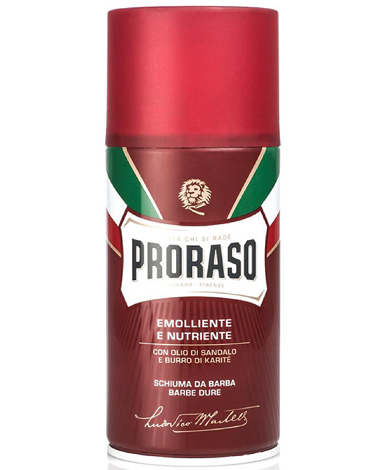 Espuma de Afeitar Sándalo y Manteca de Karité Proraso - Precio barato Envío 24 hrs - Alpel