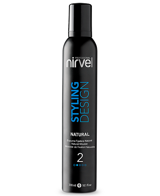 Comprar online nirvel styling espuma natural 300 ml en la tienda alpel.es - Peluquería y Maquillaje