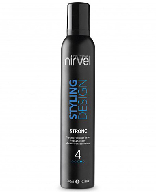 Comprar online nirvel styling espuma strong 300 ml en la tienda alpel.es - Peluquería y Maquillaje