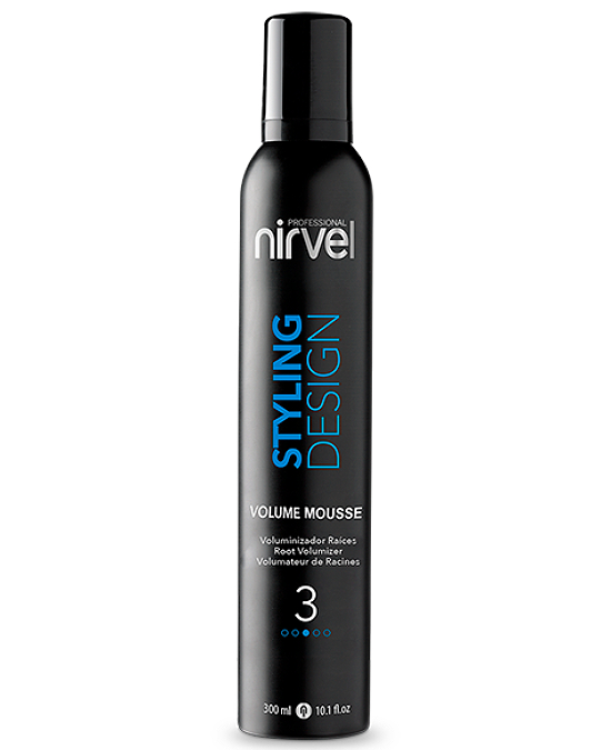 Comprar online nirvel styling espuma volume mousse 300 ml en la tienda alpel.es - Peluquería y Maquillaje