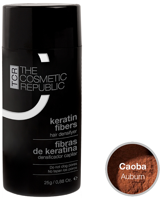 Comprar online Fibras Capilares The Cosmetic Republic Auburn 25 gr en la tienda alpel.es - Peluquería y Maquillaje