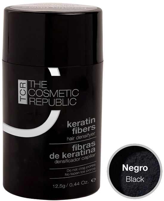 Comprar online Fibras Capilares The Cosmetic Republic Black 12.5 gr en la tienda alpel.es - Peluquería y Maquillaje