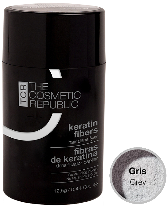 Comprar online Fibras Capilares The Cosmetic Republic Grey 12.5 gr en la tienda alpel.es - Peluquería y Maquillaje