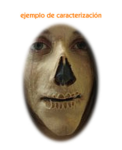 Comprar Fx Caracterización Mascara 05 Nariz Y Boca Esqueleto online en la tienda Alpel