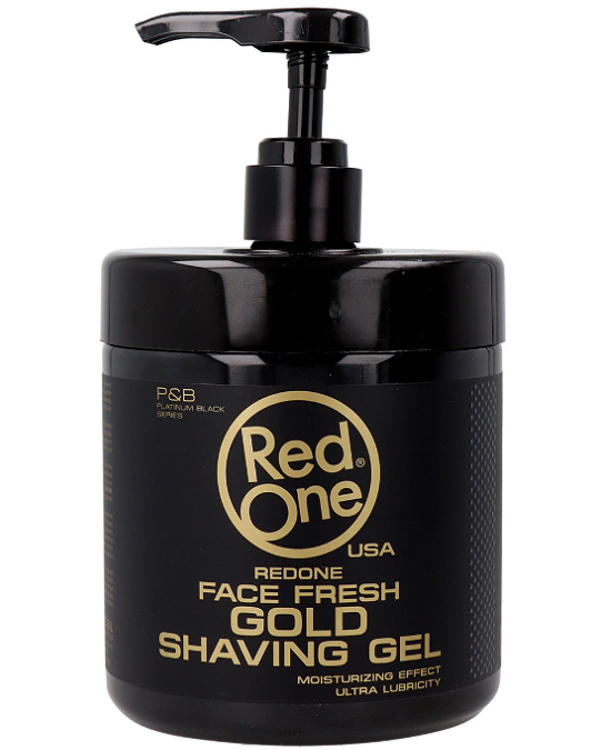 Comprar online Gel Afeitado Red One Gold Face Fresh 1000 ml en la tienda alpel.es - Peluquería y Maquillaje