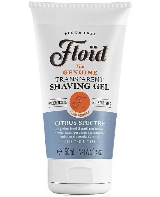 Comprar online Gel Afeitar Transparente Floid The Genuine 150 ml Citrus Spectre en la tienda alpel.es - Peluquería y Maquillaje