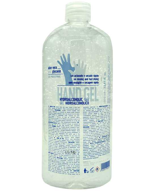 Comprar online Gel Hidroalcohólico Para Empresas y Profesionales 1000 ml Disponible en stock envío 24 horas