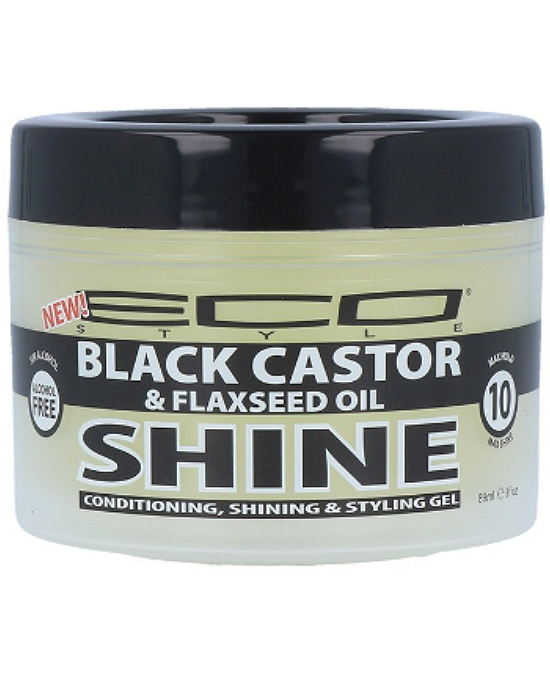 Comprar online Gel Fijador Black Castor Max Hold Shine Eco Styler 89 ml en la tienda alpel.es - Peluquería y Maquillaje