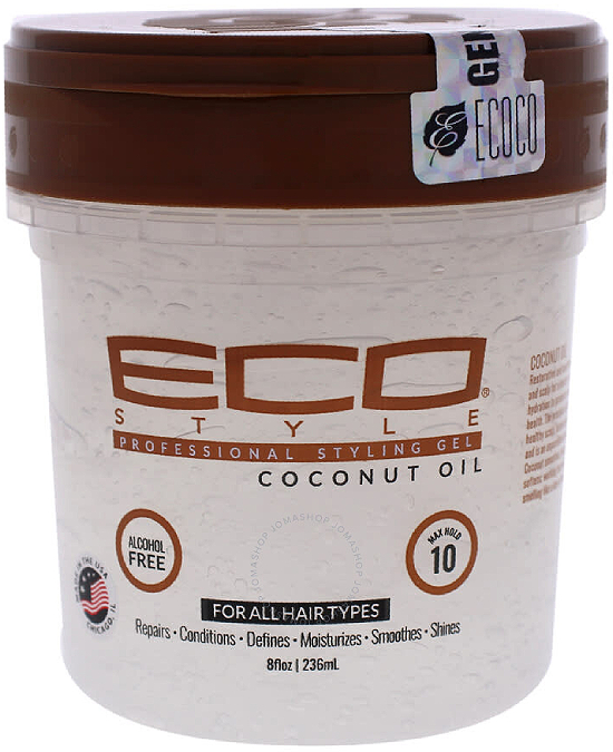 Comprar online Gel Fijador Coconut Oil Max Hold Styling Eco Styler 235 ml en la tienda alpel.es - Peluquería y Maquillaje