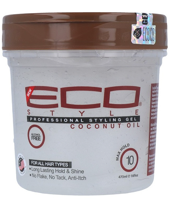 Comprar online Gel Fijador Coconut Oil Max Hold Styling Eco Styler 473 ml en la tienda alpel.es - Peluquería y Maquillaje