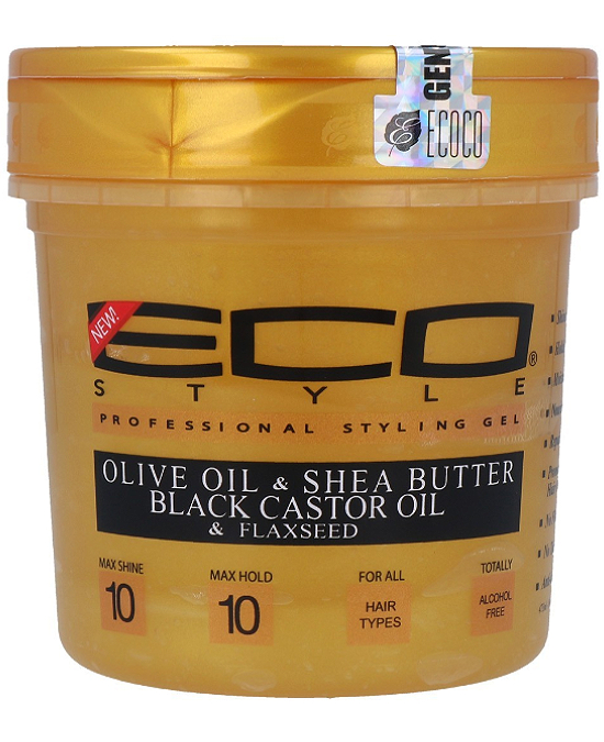 Comprar online Gel Fijador Gold Max Hold Styling Eco Styler 473 ml en la tienda alpel.es - Peluquería y Maquillaje