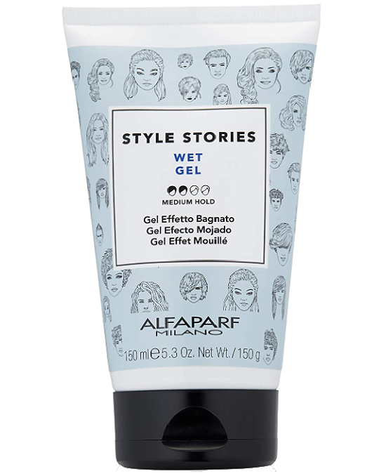 Comprar online Gel Wet Medium Hold Alfaparf Style Stories 150 ml en la tienda alpel.es - Peluquería y Maquillaje