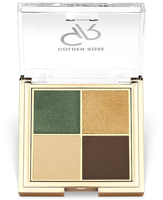 Comprar online Golden Rose Quattro Eyeshadow Palette nº 02 a precio barato en Alpel. Producto disponible en stock para entrega en 24 horas