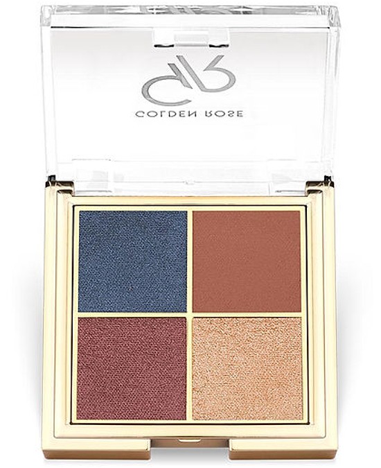 Comprar online Golden Rose Quattro Eyeshadow Palette nº 03 a precio barato en Alpel. Producto disponible en stock para entrega en 24 horas