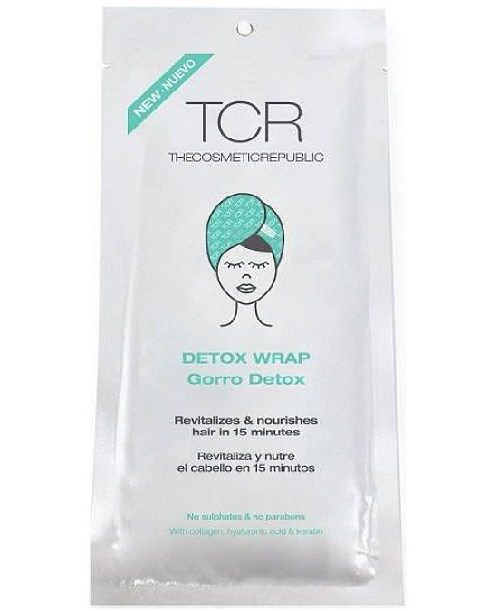 Comprar online Gorro Mascarilla Reparadora Detox Wrap The Cosmetic Republic en la tienda alpel.es - Peluquería y Maquillaje Comprar online Gorro Mascarilla Reparadora Detox Wrap The Cosmetic Republic en la tienda alpel.es - Peluquería y Maquillaje