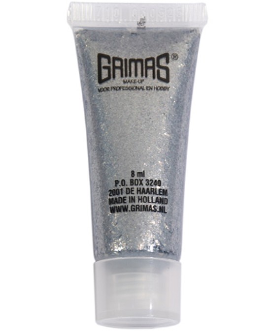 Comprar Grimas Purpurina Shimmer Gel 710 Plata 8 ml online en la tienda Alpel