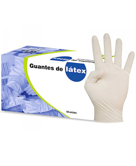 Comprar Guantes Latex Con Polvo 100 Guantes en Alpel