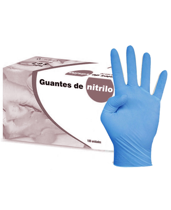 Guantes Nitrilo Medianos 100 guantes - Comprar online en Alpel