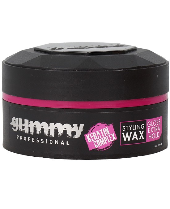 Comprar online Gummy Styling Wax 150 ml Gloss Extra Hold a precio barato en Alpel. Producto disponible en stock para entrega en 24 horas