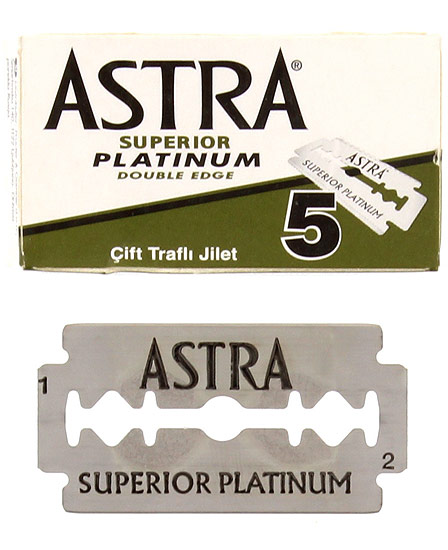 Hoja / Cuchilla Afeitar Astra Superior Platinum 5 Unid - Precio barato Envío 24 hrs