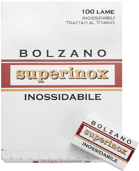 Hoja / Cuchilla Afeitar Bolzano Superinox 100 unidades - Precio barato Envío 24 hrs