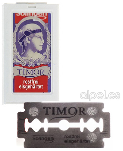 Comprar Hoja / Cuchilla Afeitar Timor Acero Inox 10 Unid online en la tienda Alpel Comprar Hoja / Cuchilla Afeitar Timor Acero Inox 10 Unid online en la tienda Alpel