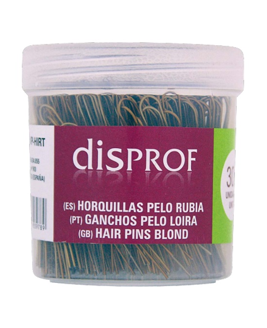 Comprar online Horquilla Rubia Invisible Disprof 65 mm 300 unid en la tienda alpel.es - Peluquería y Maquillaje