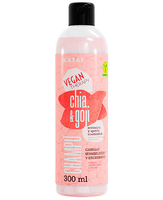 Comprar online Katai Vegan Therapy Chia & Goji Champú 300 ml - Stock disponible Envío 24 hrs en la tienda alpel.es - Peluquería y Maquillaje